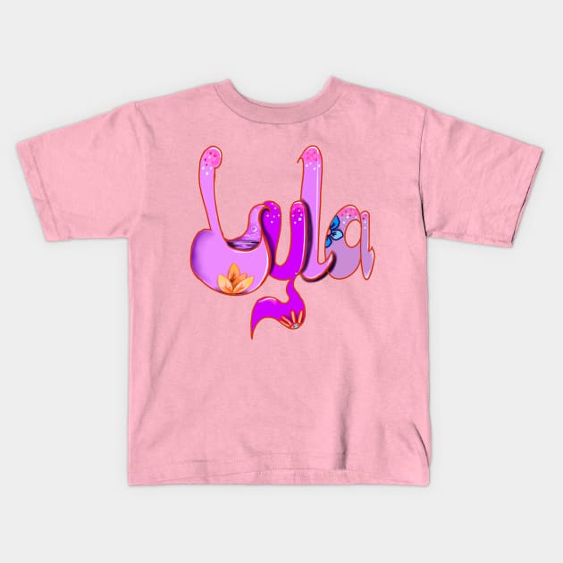 Lyla Kids T-Shirt by Artonmytee